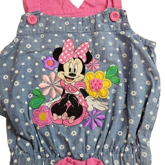 Disney Store Minnie Mouse romper 5/6 - Picture 2 of 5
